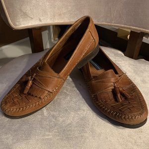 Giorgio Brutini Tassel Loafers, Men's Dress Shoes, Brown, Size 11.5